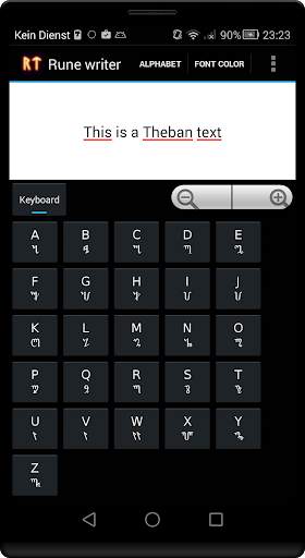 Rune writer 2 screenshot 1