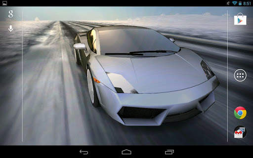 3D Car Live Wallpaper screenshot 6