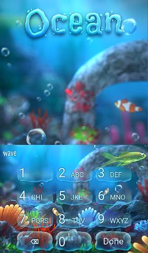 Ocean Live Wallpaper HD Theme 5 تصوير الشاشة