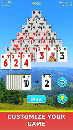 Pyramid Solitaire Mobile screenshot 2
