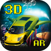 Submarine 3D Car Simulator AR icon