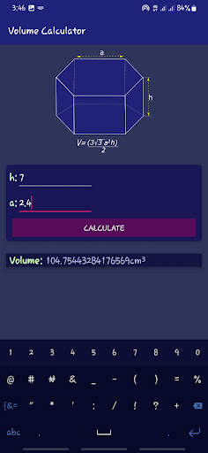 Volume calculator - 3D shapes screenshot 6
