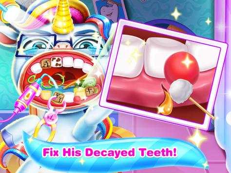 Pony Dentist Surgery–Unicorn Dentist Game for Kids screenshot 3