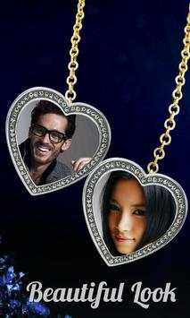 Dual Love Locket Photo Frames screenshot 2