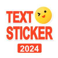 TextSticker 2024 WAStickerApps logo