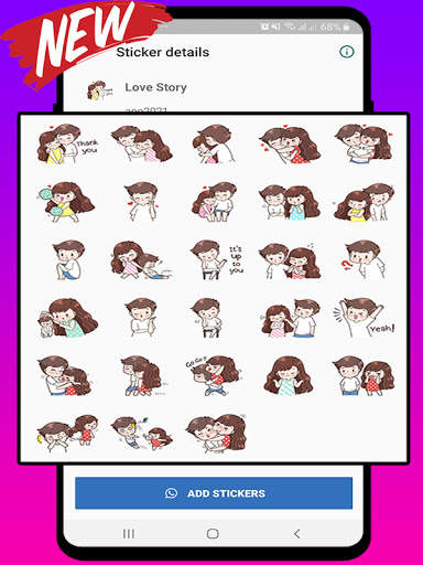 Love Stickers 2021 For WhatsApp screenshot 2