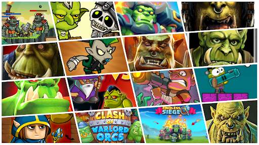 Clash of Orcs : Orc Battle Game Collection screenshot 2