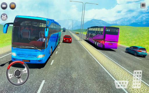 Passenger Modern Bus Simulation-City driving 2021 screenshot 5