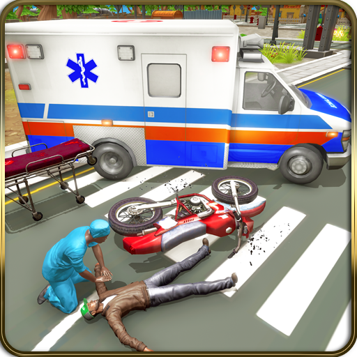 911 Misi Penyelamat Hospital Ambulans 3D icon