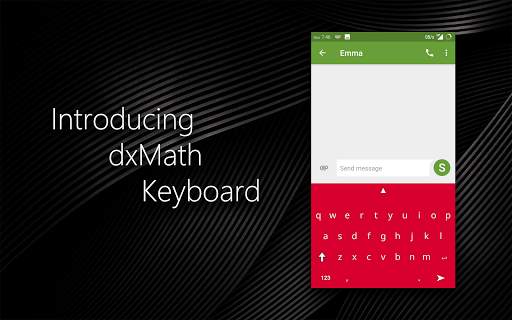 dxMath Lite - Math Keyboard screenshot 1
