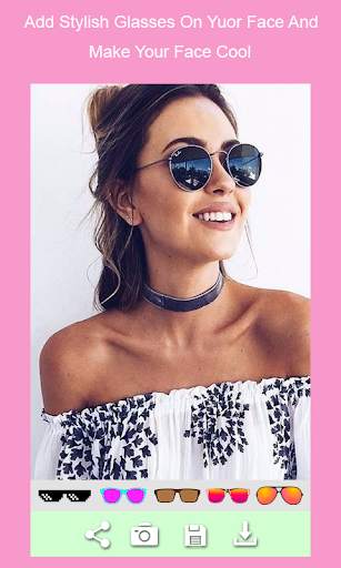 Glasses Photo Editor - Fashion Glasses editor screenshot 1
