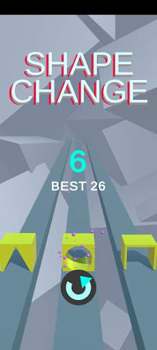 Rush Ball The Rail Rush | Change Shape Catch Up!!! screenshot 7