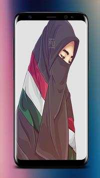 Muslimah Cartoon Wallpaper - blessings screenshot 4