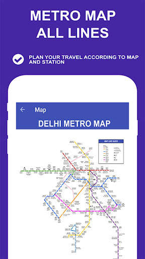 Delhi Metro Route Map And Fare screenshot 8