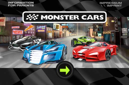 Monster Cars Racing byDepesche screenshot 1