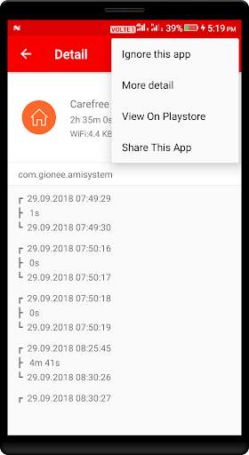 Usage Viewer for Android Screen Recorder Analyzer screenshot 5