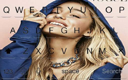 Ariana Grande Keyboard Themes screenshot 3