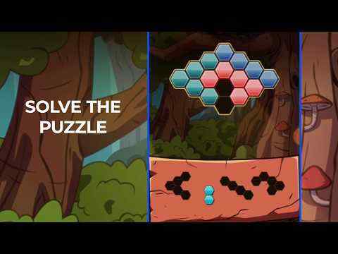 Gems block hexa puzzle games: Jewel jigsaw puzzles screenshot 1