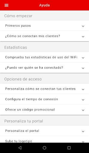 Wifi para tu Negocio Vodafone screenshot 2
