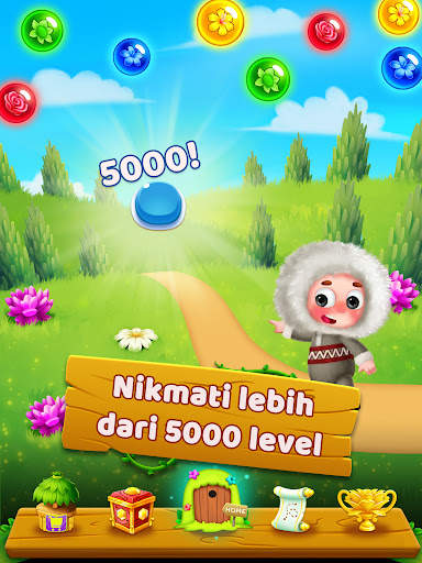 Bubble Shooter-Permainan Bunga screenshot 20
