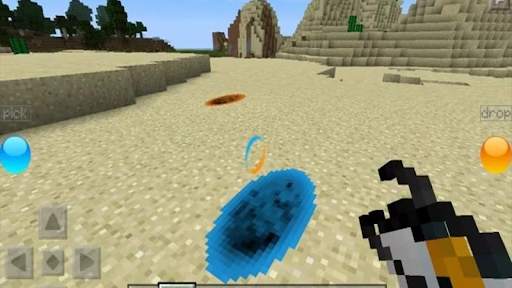 Portal Gun mod for minecraft screenshot 4