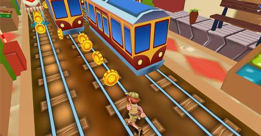 Railway Runner 2: to the moon screenshot 2