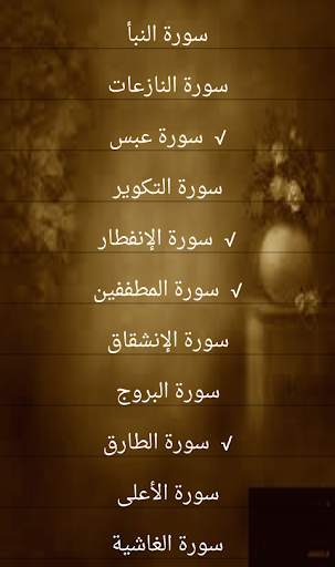 جزء عم 1 تصوير الشاشة