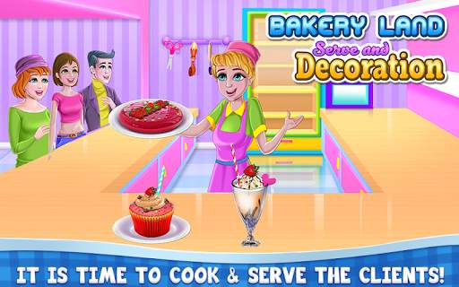 Bakery Land Serve and Deco screenshot 3