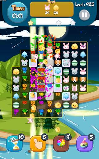 Candy Animal - Match 3 No Ads screenshot 17