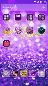Purple Diamond Theme screenshot 2