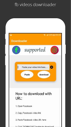 Video Downloader for Facebook and Instagram screenshot 2