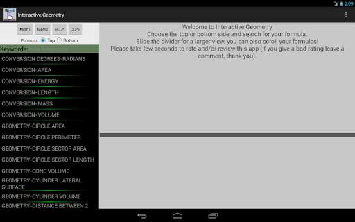 Interactive Geometry screenshot 9