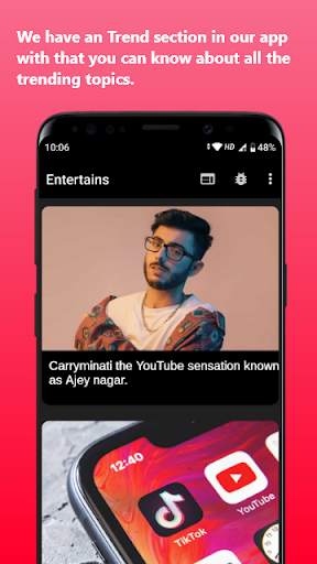 Entertains screenshot 2