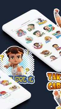 Chhota Bheem Sticker screenshot 2
