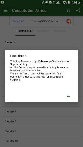 Constitution of Africa screenshot 6