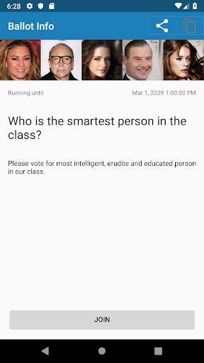 VoteMeApp screenshot 2