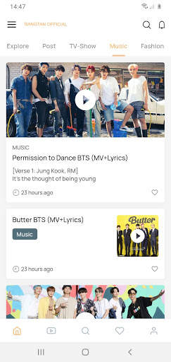 Bangtan TV screenshot 4