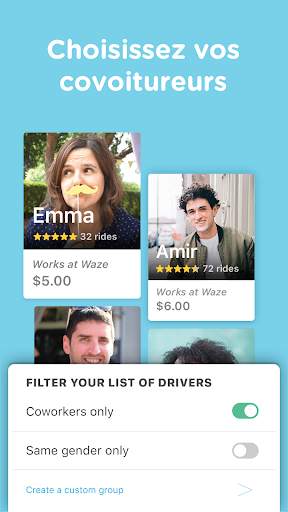 Waze Carpool - Covoiturez matin et soir screenshot 3