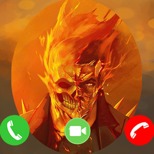 Call Ghost Rider : Fake Video Call icon