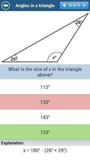 GCSE Maths Geometry Revision L скриншот 6