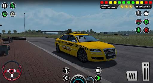 Crazy Taxi Car Game: Taxi Sim screenshot 3