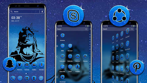 Lord Shiva Theme Launcher screenshot 2