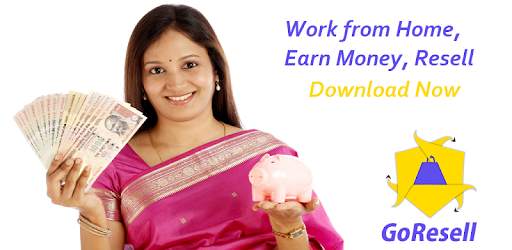 GoResell - Work from Home, Earn Money, Resell स्क्रीनशॉट 1