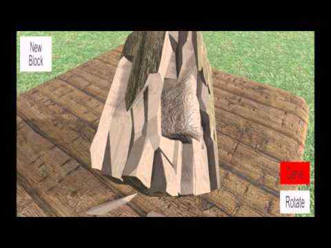 Woodcraft - Carving Simulator screenshot 1
