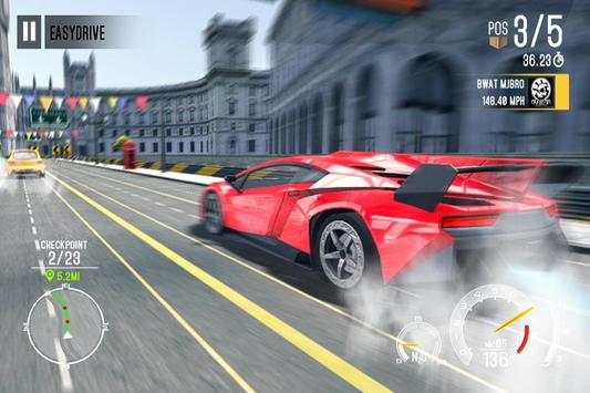 Racing Car City Speed Traffic screenshot 2