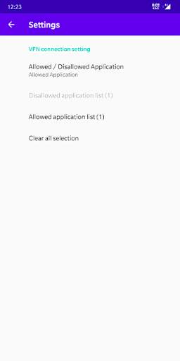 HTTP Proxy Client 3 تصوير الشاشة