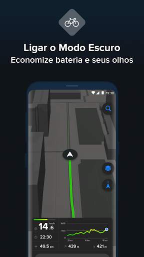 Bikemap - Mapa de Ciclismo e Navegação GPS screenshot 6