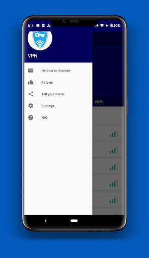 vpn private internet access free wifi screenshot 1