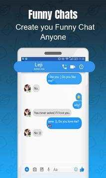 Funny chats - fake messenger screenshot 4