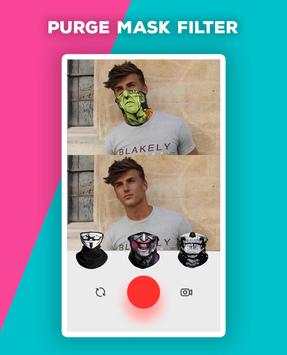 Purge Mask Filter - Led Face Mask Photo Editor 5 تصوير الشاشة